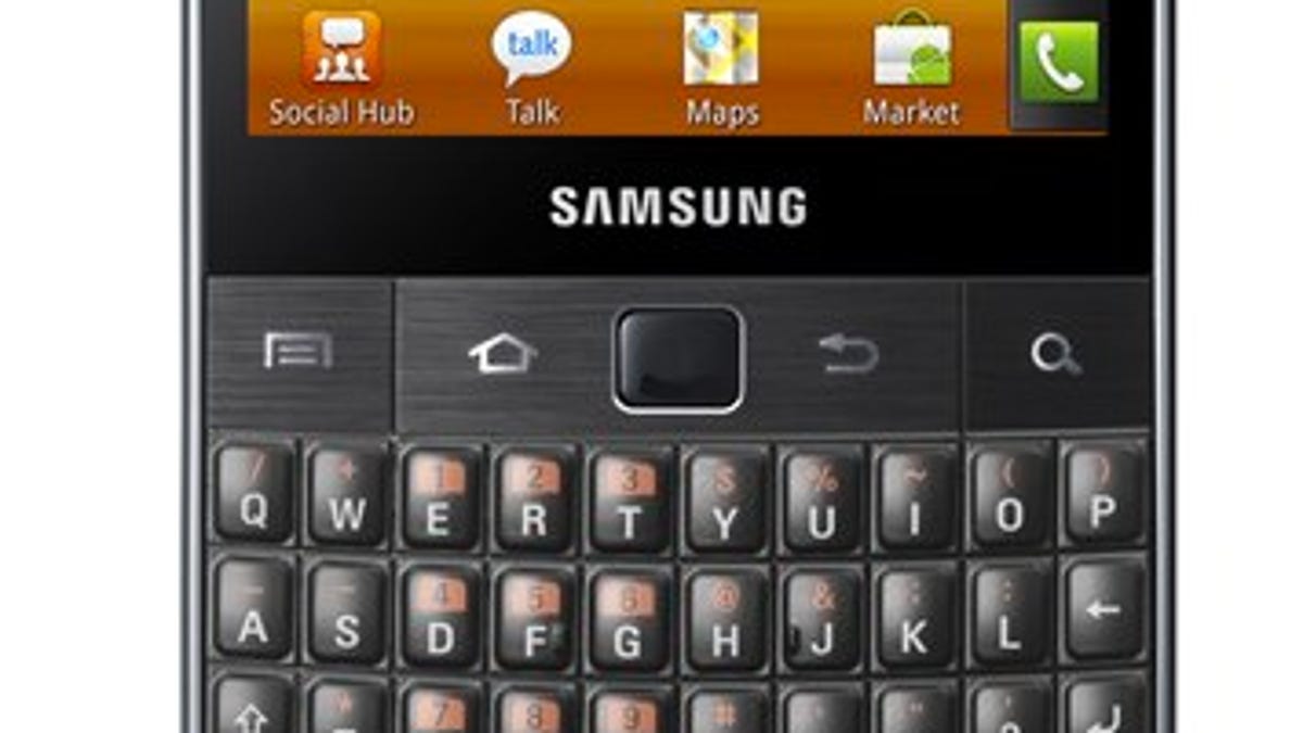 The upcoming Samsung Galaxy M Pro.