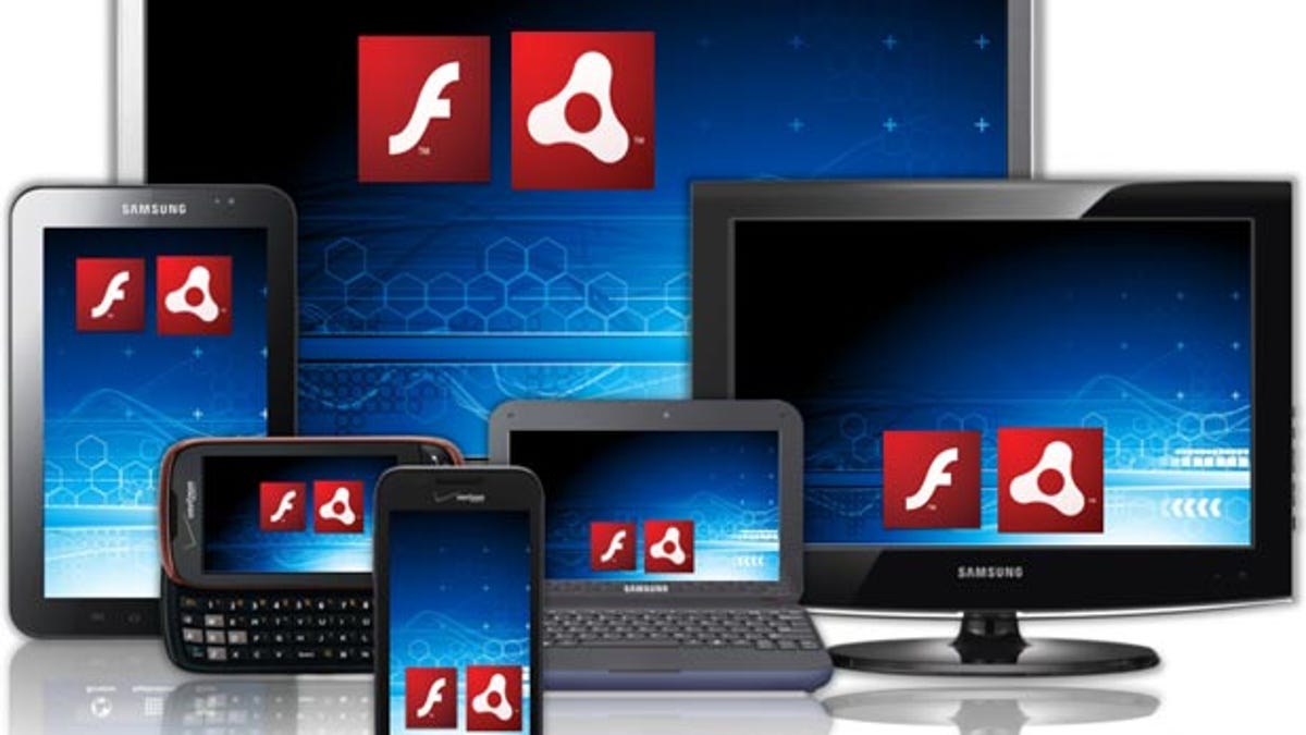 Adobe wants to spread Flash and AIR to a multitude of computing devices.