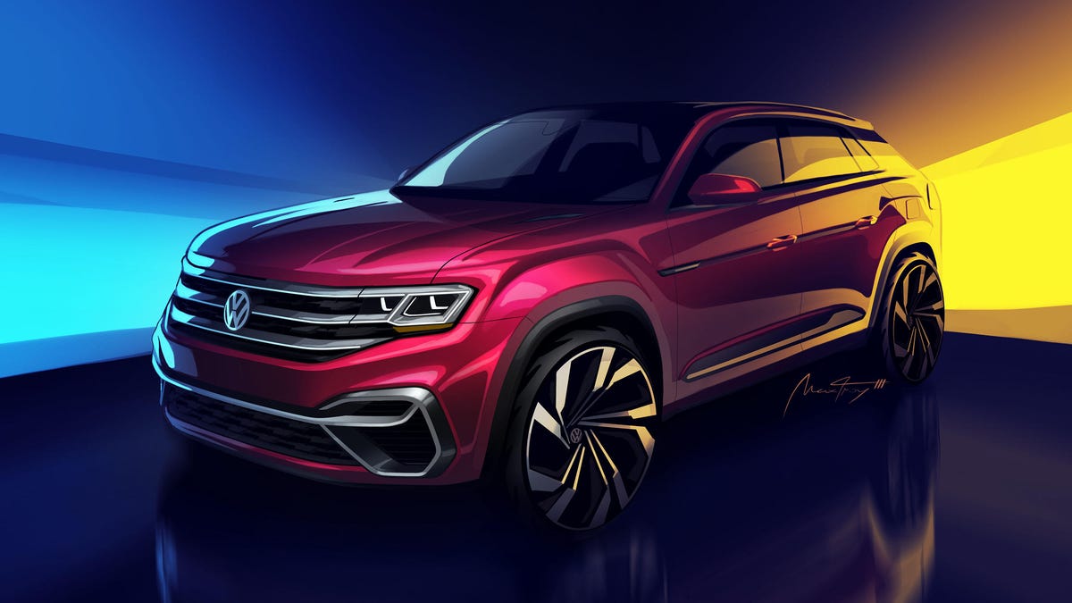 Volkswagen 5-Passenger Atlas Teaser
