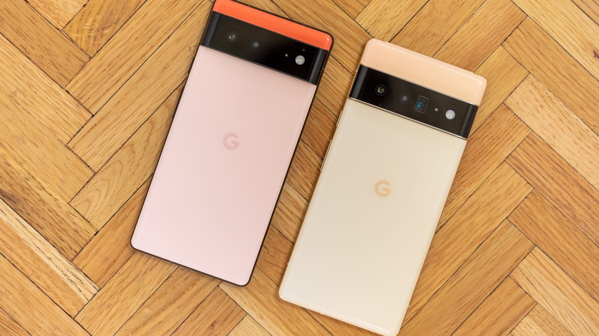 Google Pixel 6 and Pixel 6 Pro smartphones