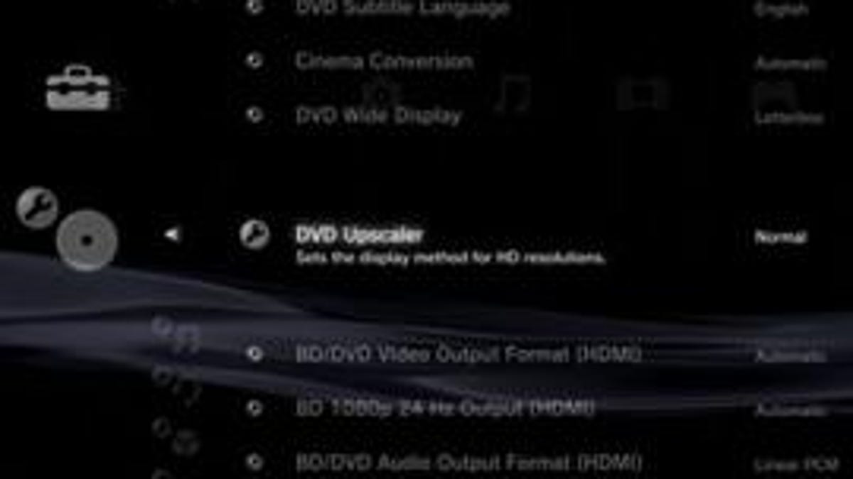 DVD upscaling comes to the PS3