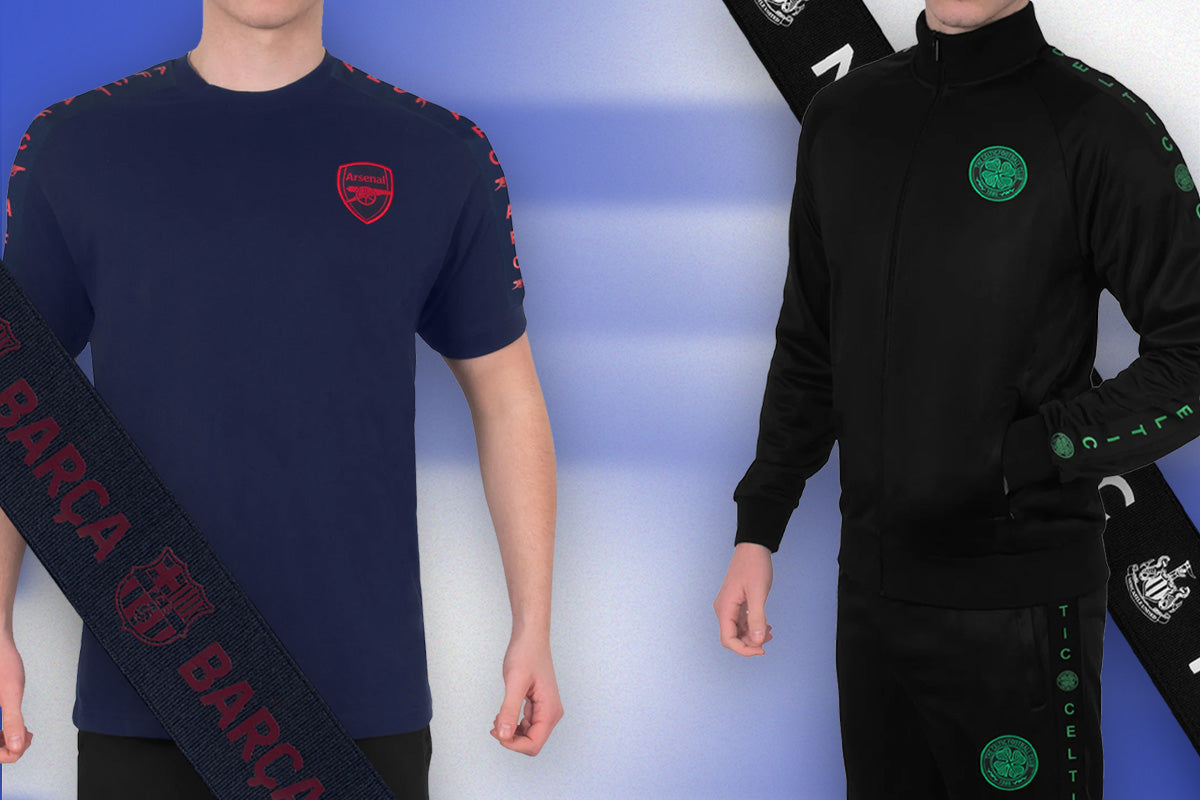 Taped Up: The New Club T-Shirts & Tracksuits You Need