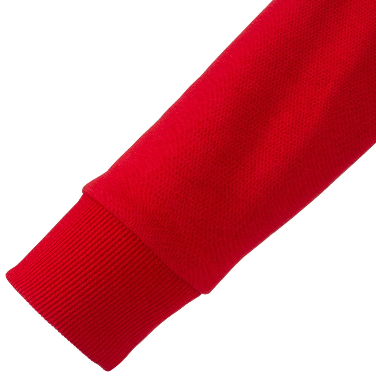 Arsenal kids hoodie in red with the famous Gunners crest to the centre of the front.
