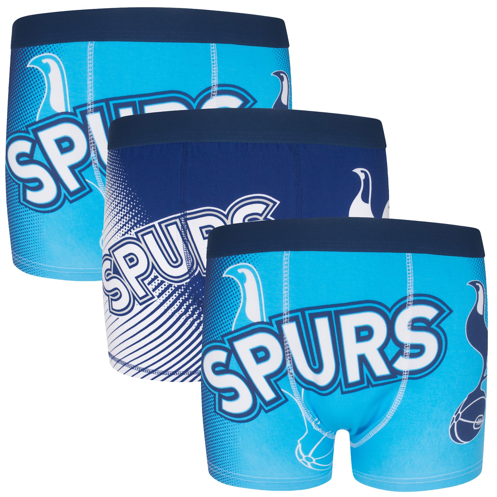 Spurs boxer shorts for boys in multi colours