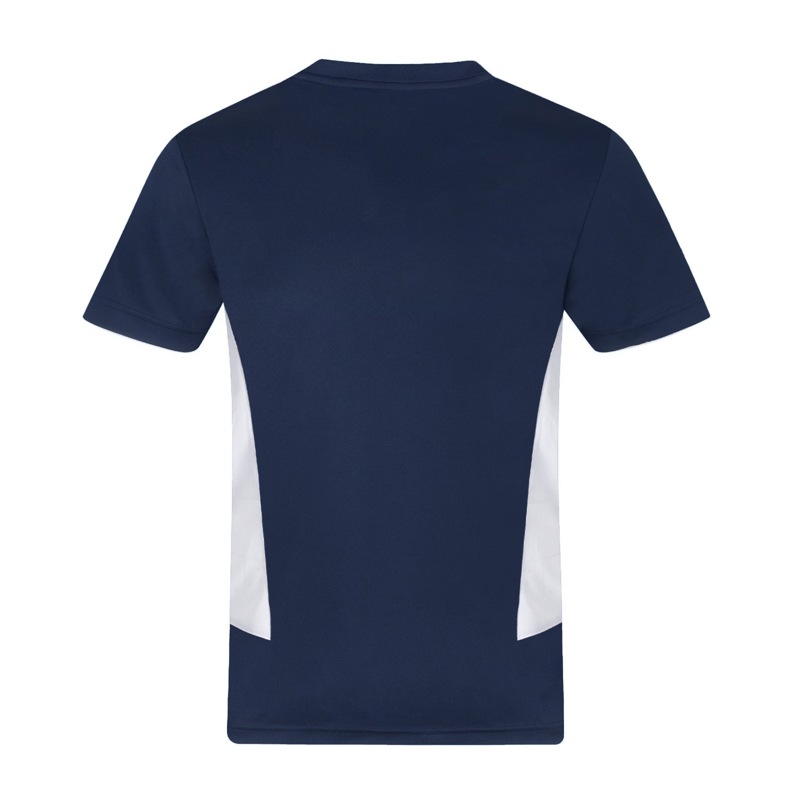Scotland FA kids polyester T-shirt in navy blue with woven crest to chest.