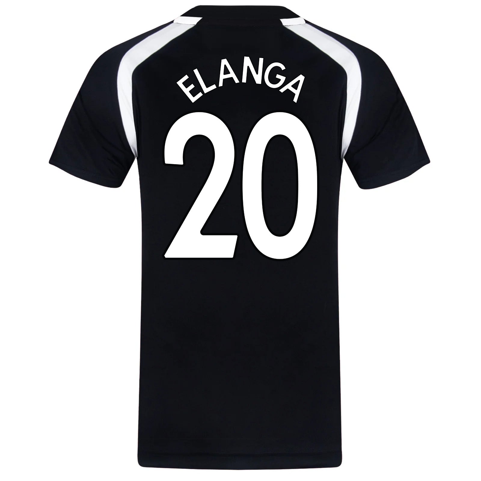 Newcastle United kids T-shirt in black with club crest to chest.