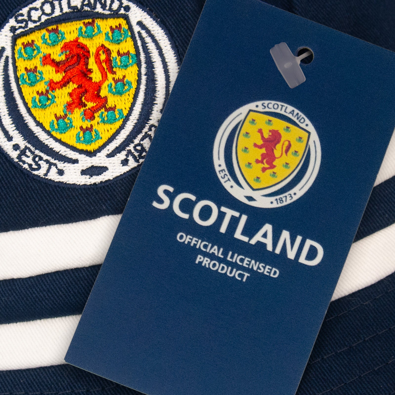 Scotland 2 pack bucket hat in navy blue & multi 1990 third shirt colours