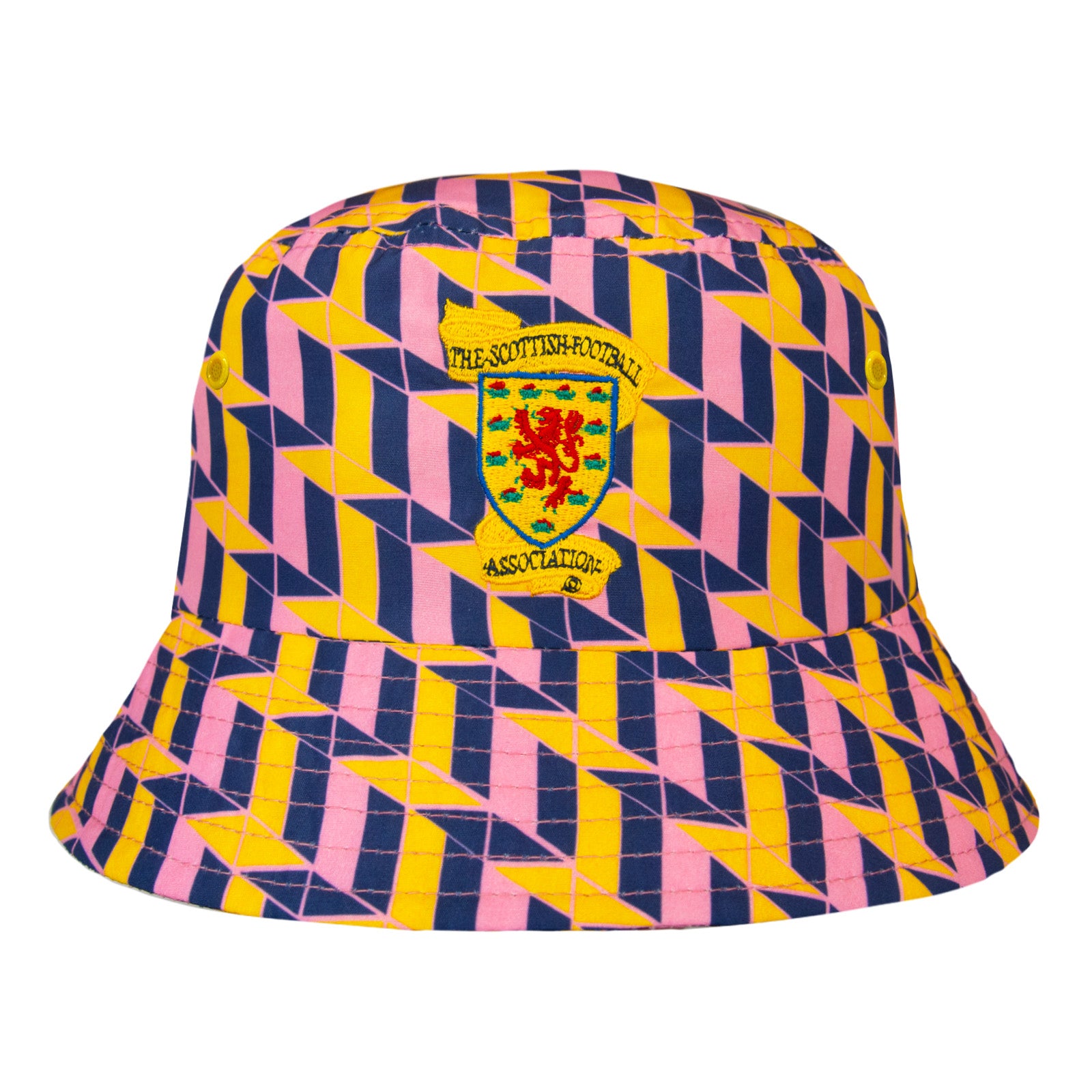 Scotland 2 pack bucket hat in navy blue & multi 1990 third shirt colours