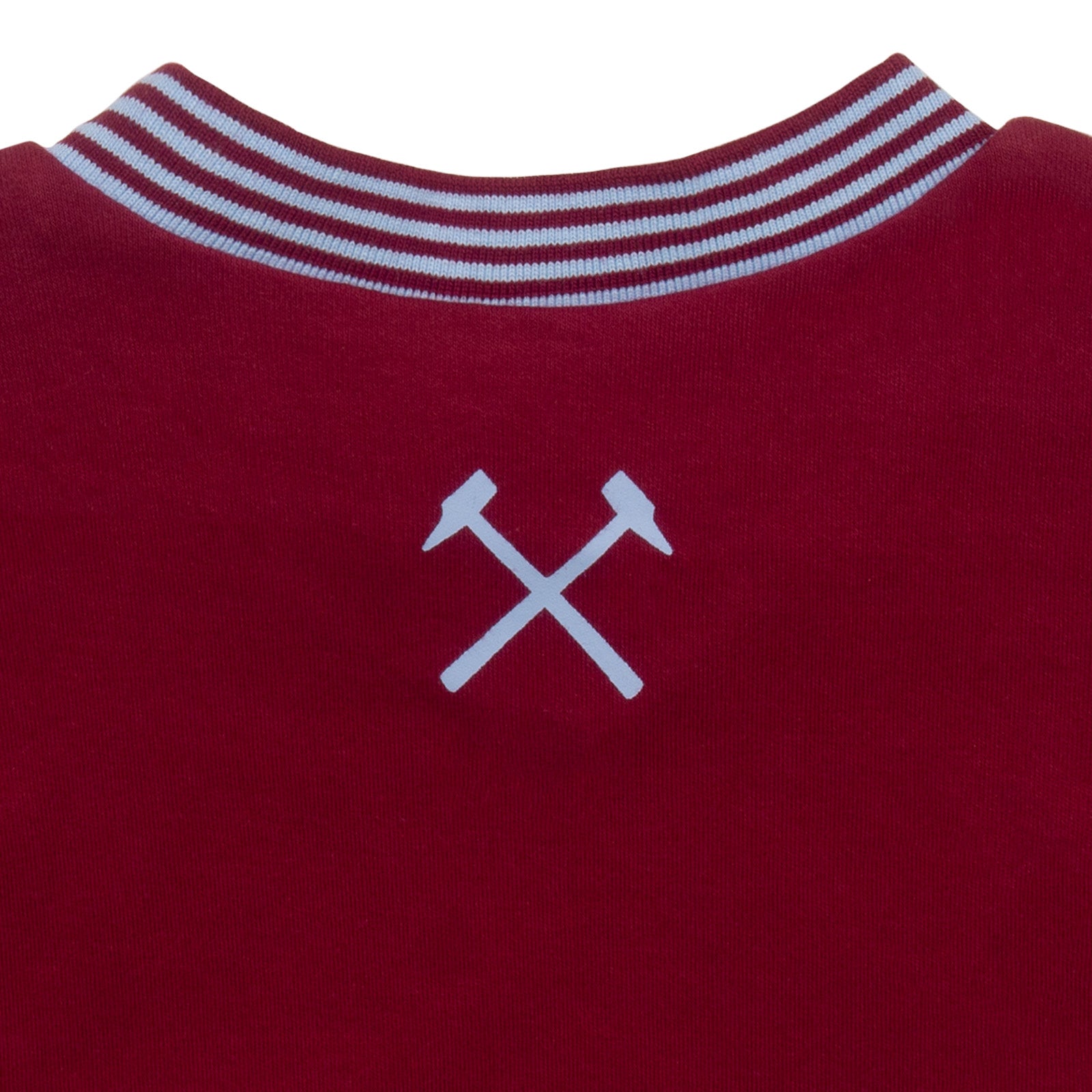 West Ham United FC baby sleepsuit in claret