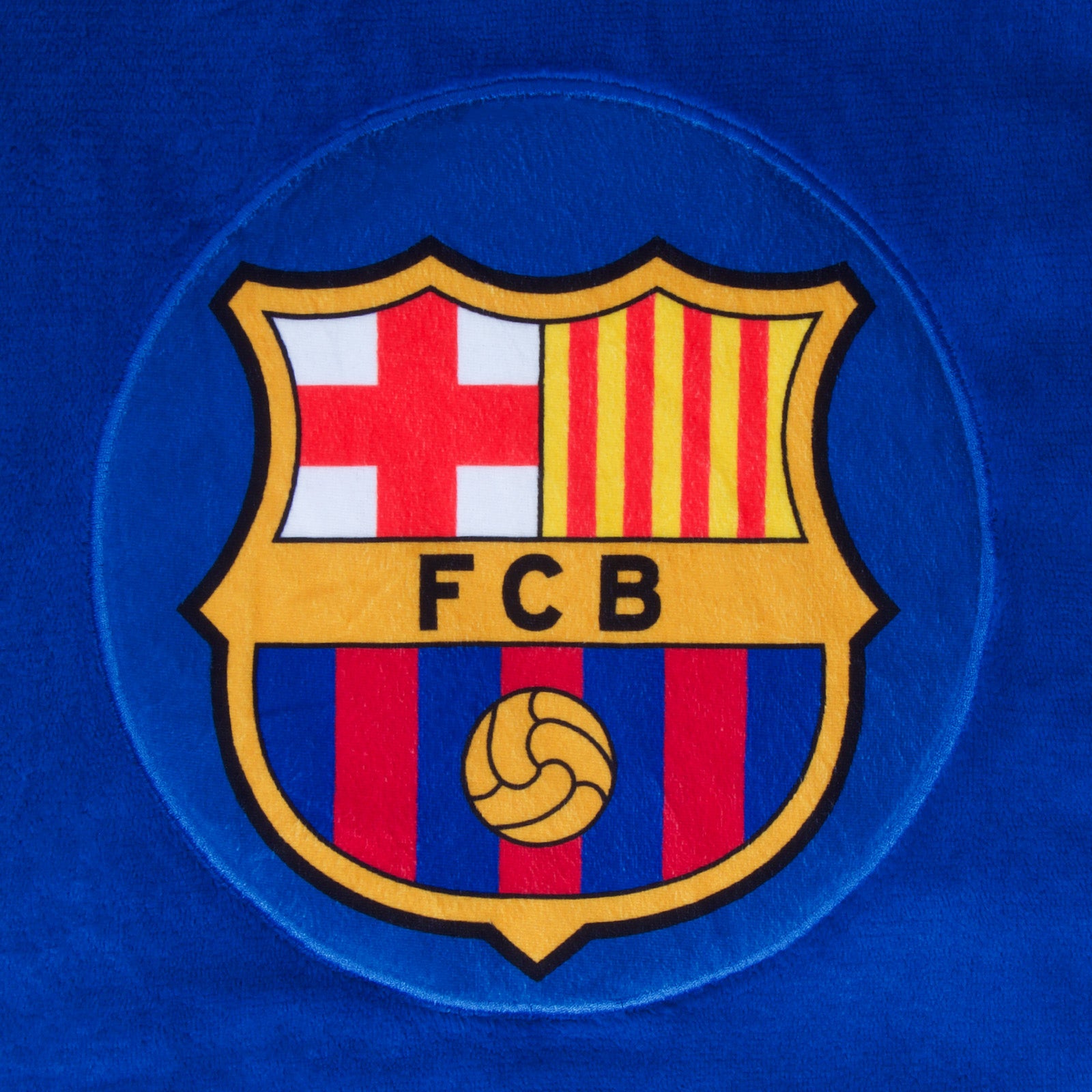 Barca oversized hoodie blanket for adults in blue