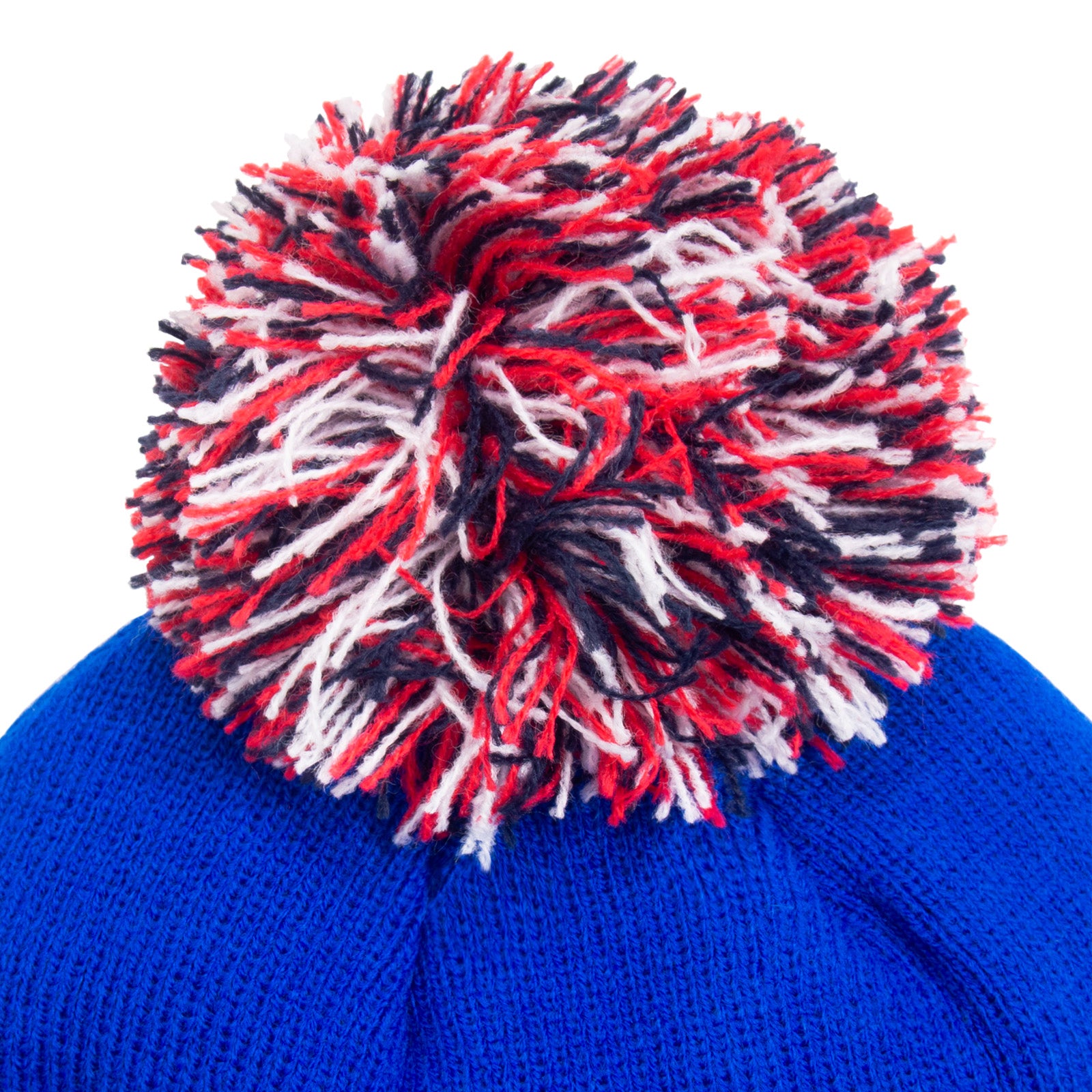 England knitted beanie bobble hat
