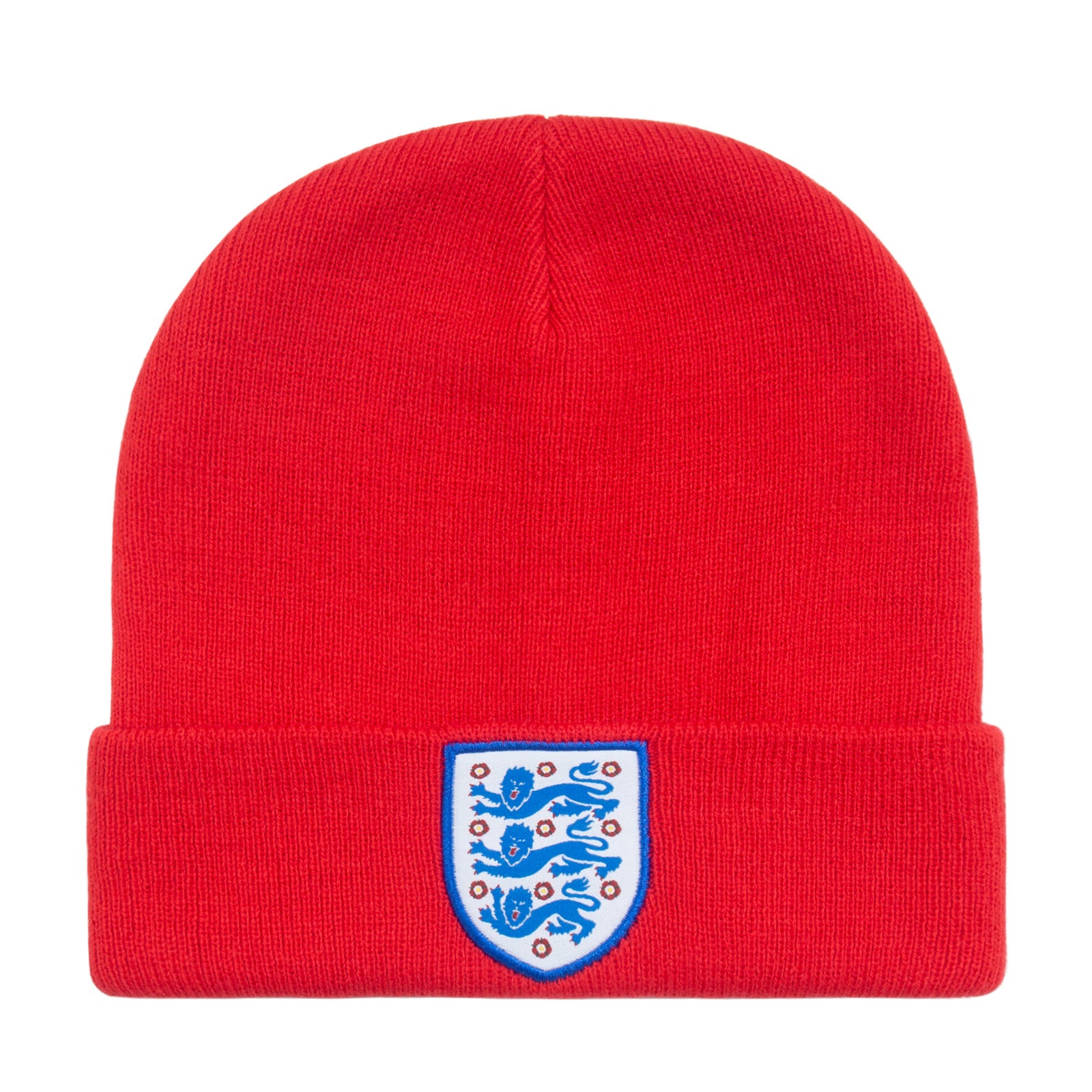 England knitted beanie bobble hat