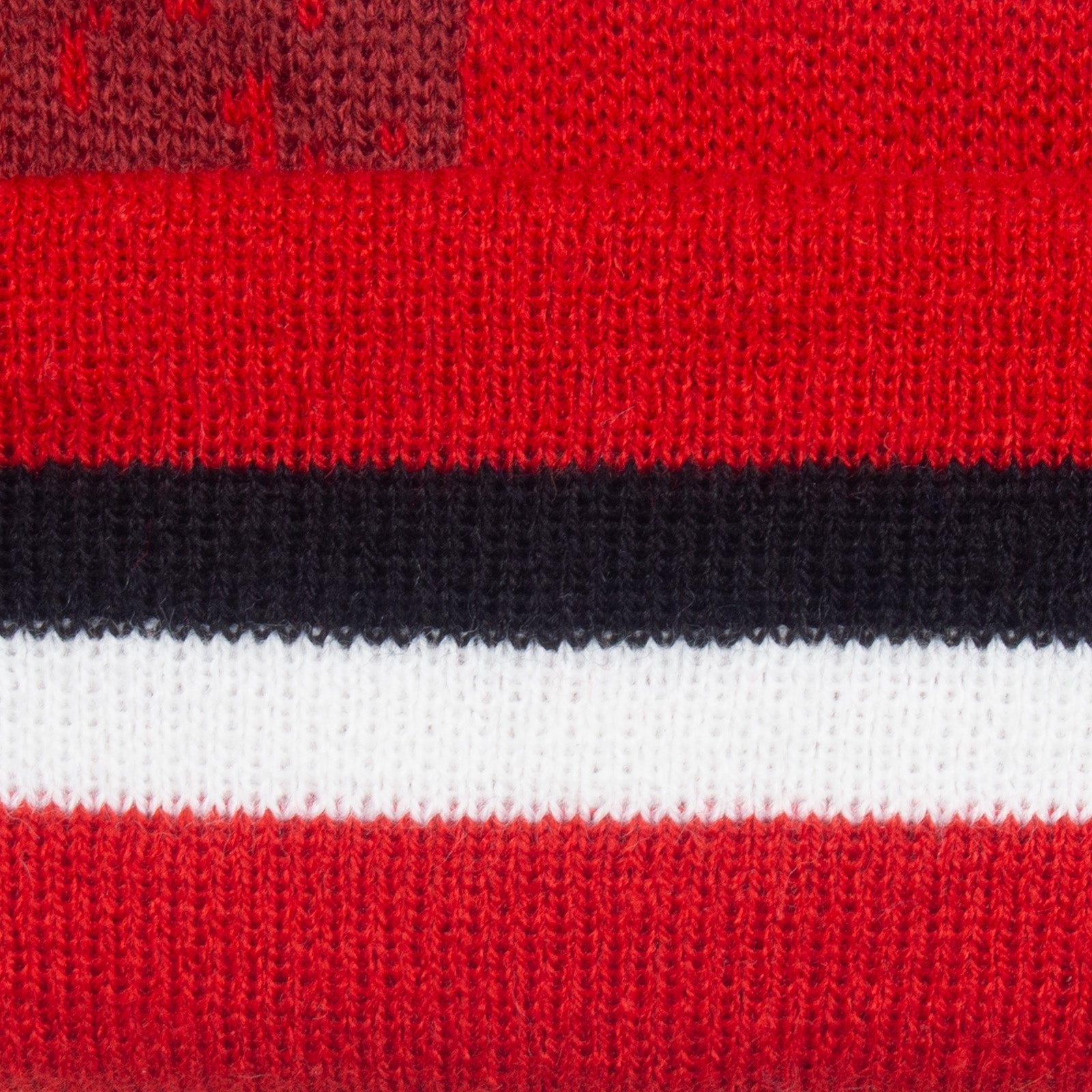 Middlesbrough retro knitted bobble hat in red 1996 colours