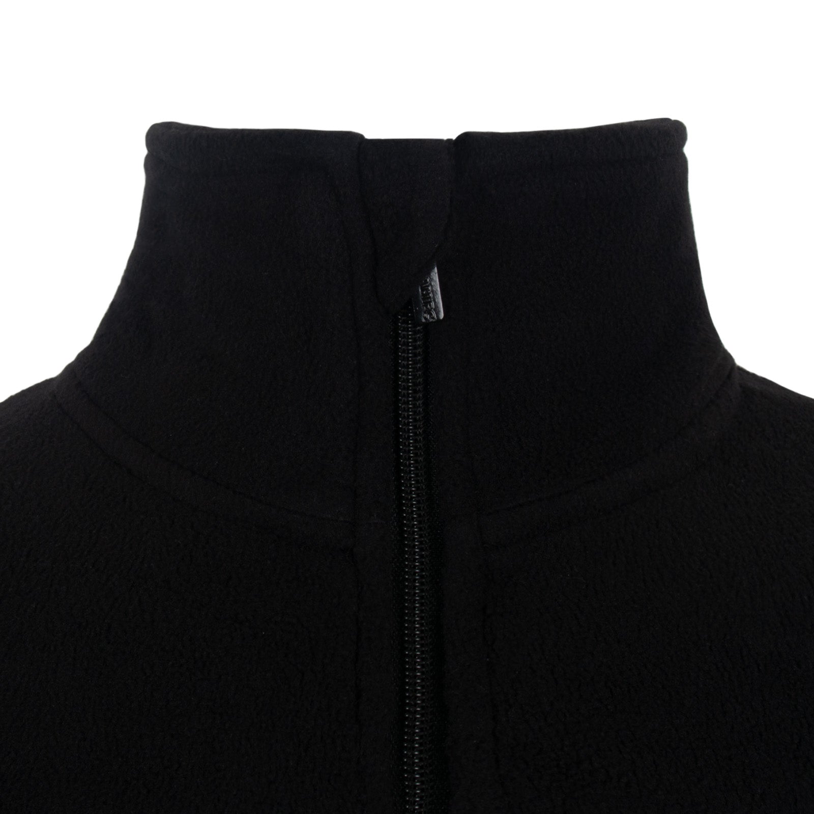 Newcastle United adults microfleece jacket in black with a woven club crest to chest.