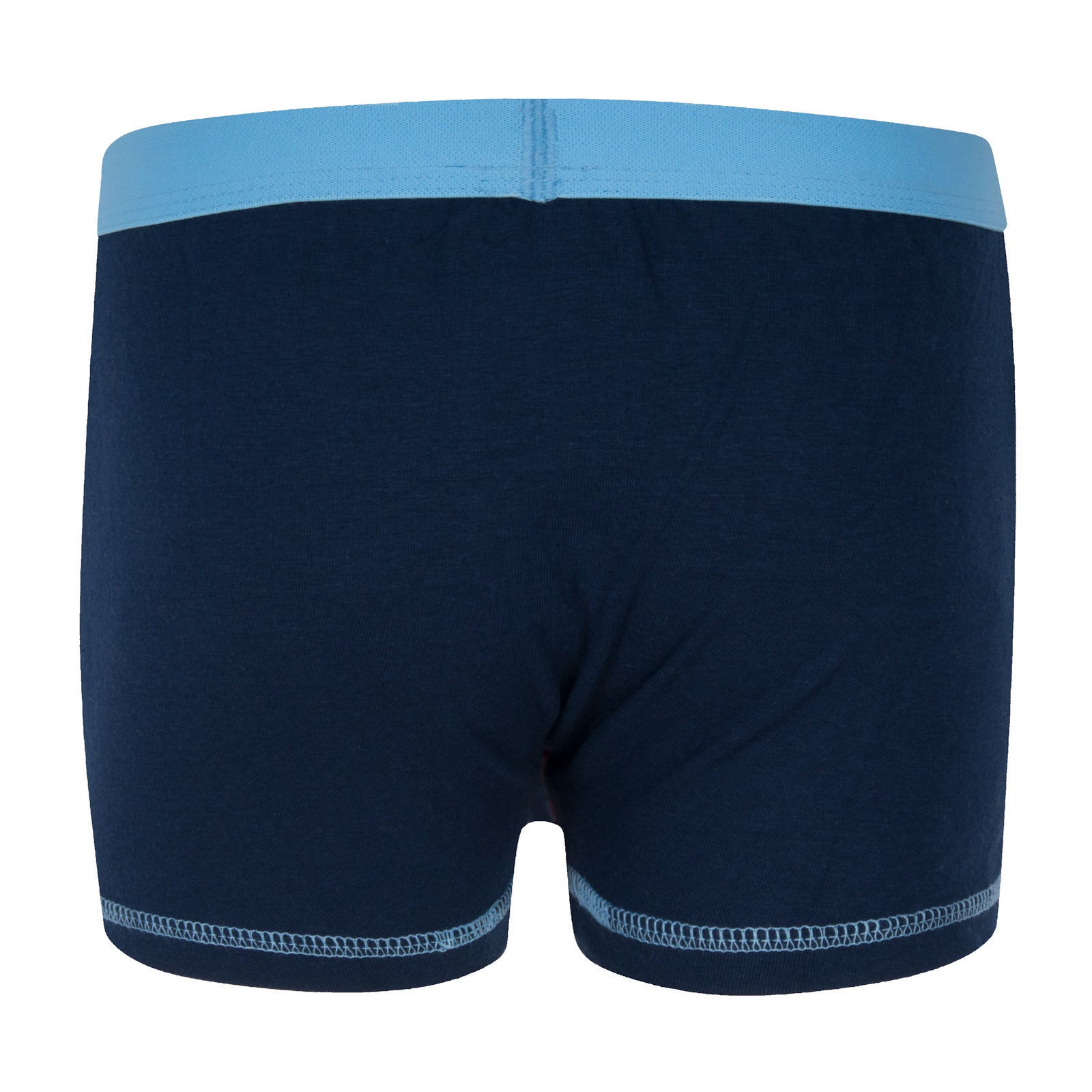 West Ham boxer shorts for boys in navy, claret and blue